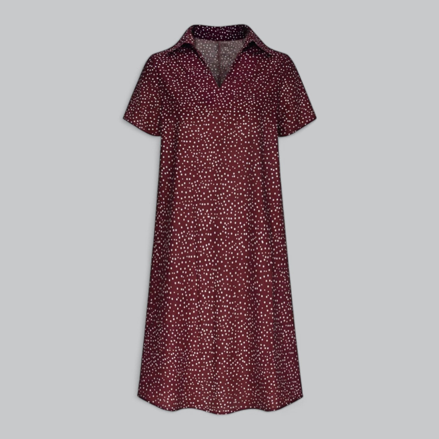 Valenti | Bohemian Summer Dress - Polka Dot Sundress