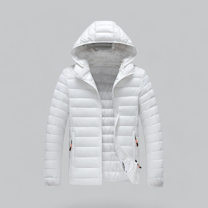 Valenti | Men's Hooded Windbreaker Puffer Jacket Parka-VALENTI