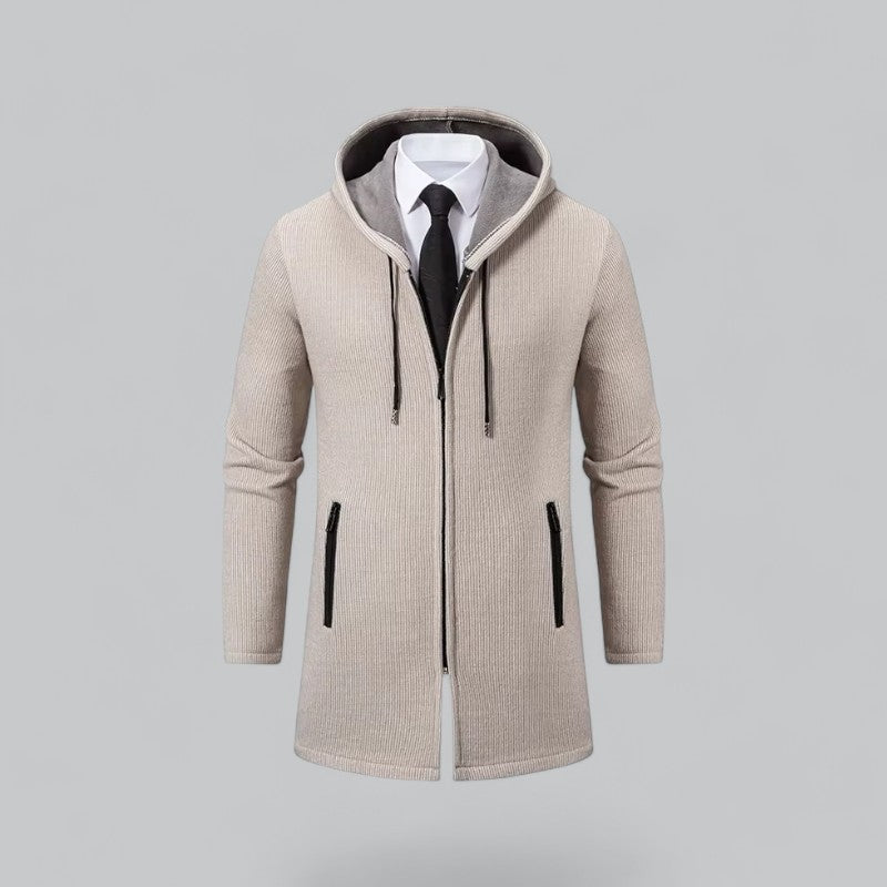 Valenti | Men's Cashmere Coat Fall/Winter Parka-VALENTI