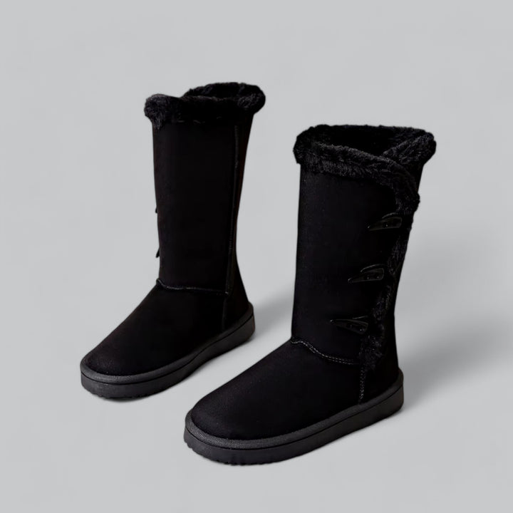 Valenti | Winter Plush Mid-Calf Snow Boots