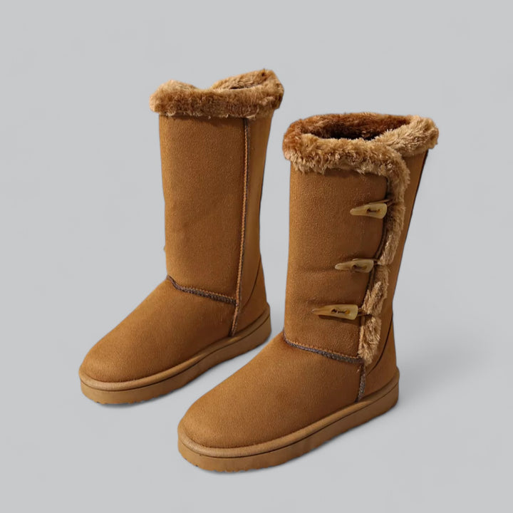 Valenti | Winter Plush Mid-Calf Snow Boots