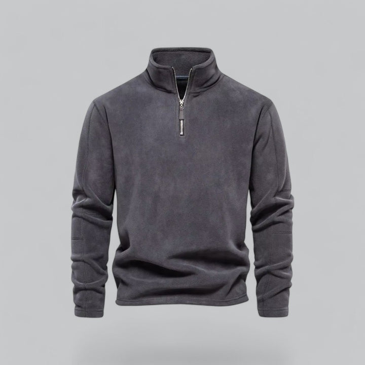 Valenti | Essential Fleece Quarter Zip Softshell Sweater