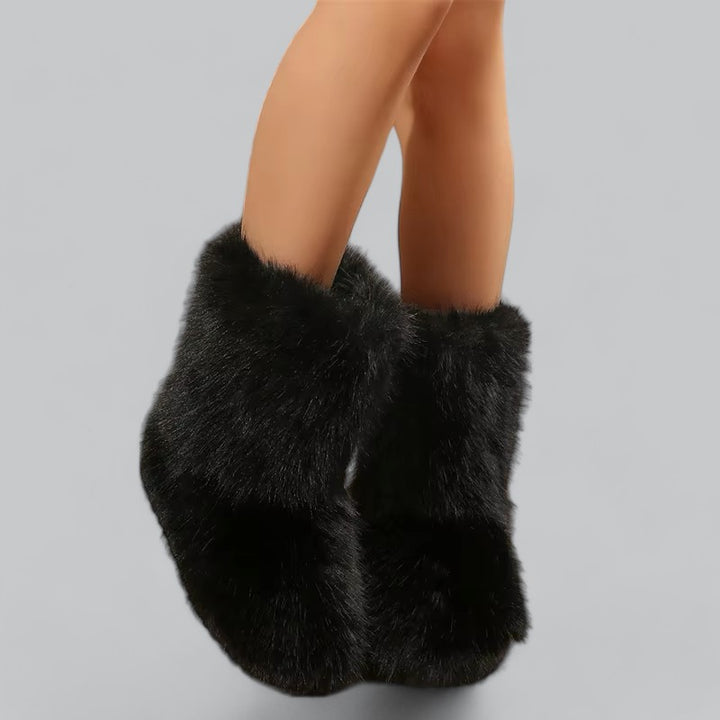 Valenti | Women's Faux Fur Plush Snow Boots Winter