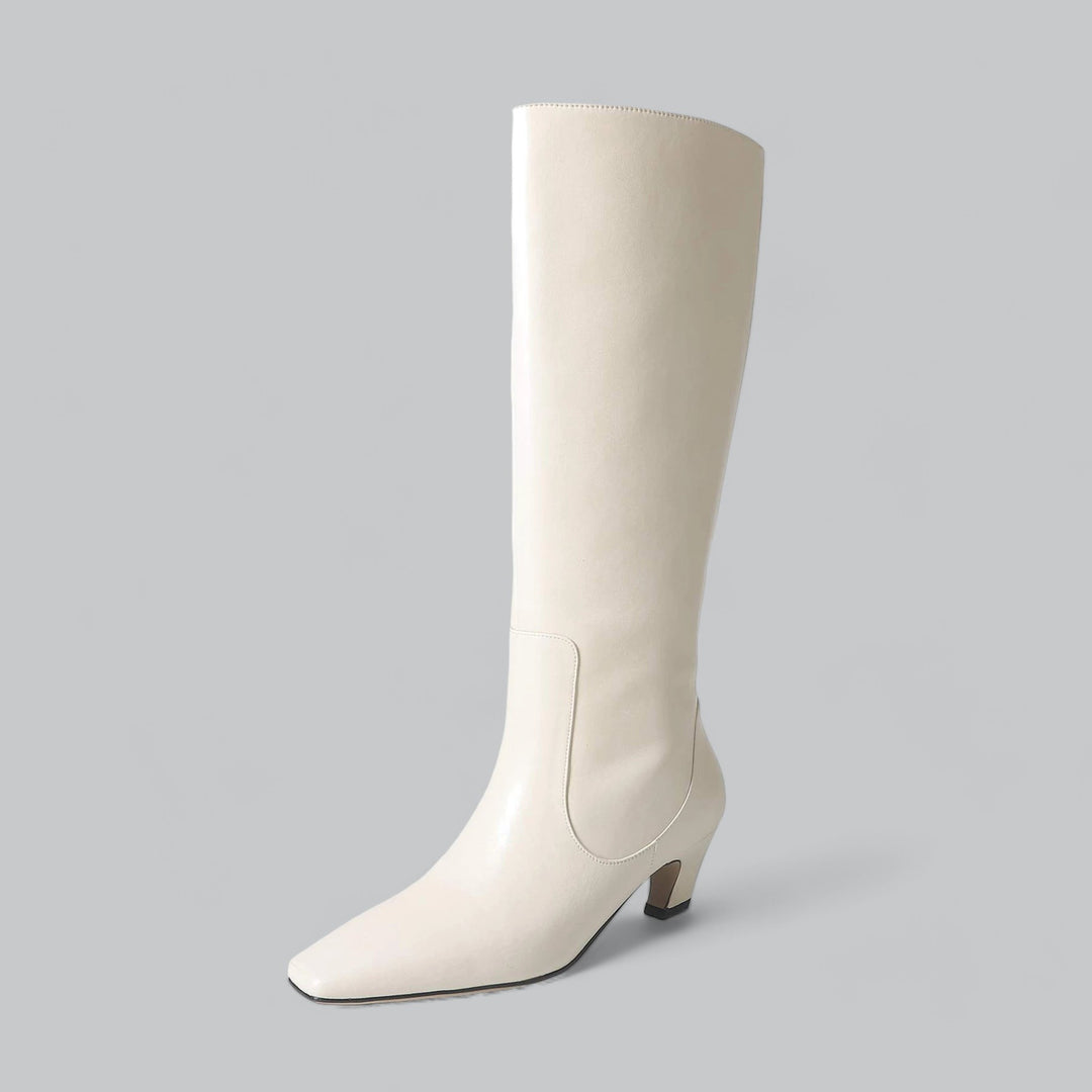 Valenti | Leather Knee High Boots