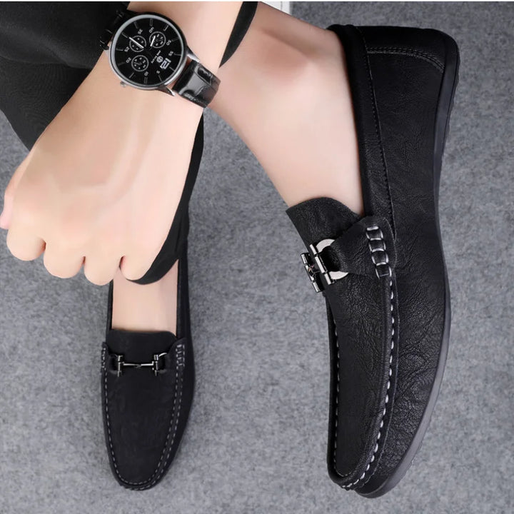 Valenti | Leather Loafers for Men Business Shoes