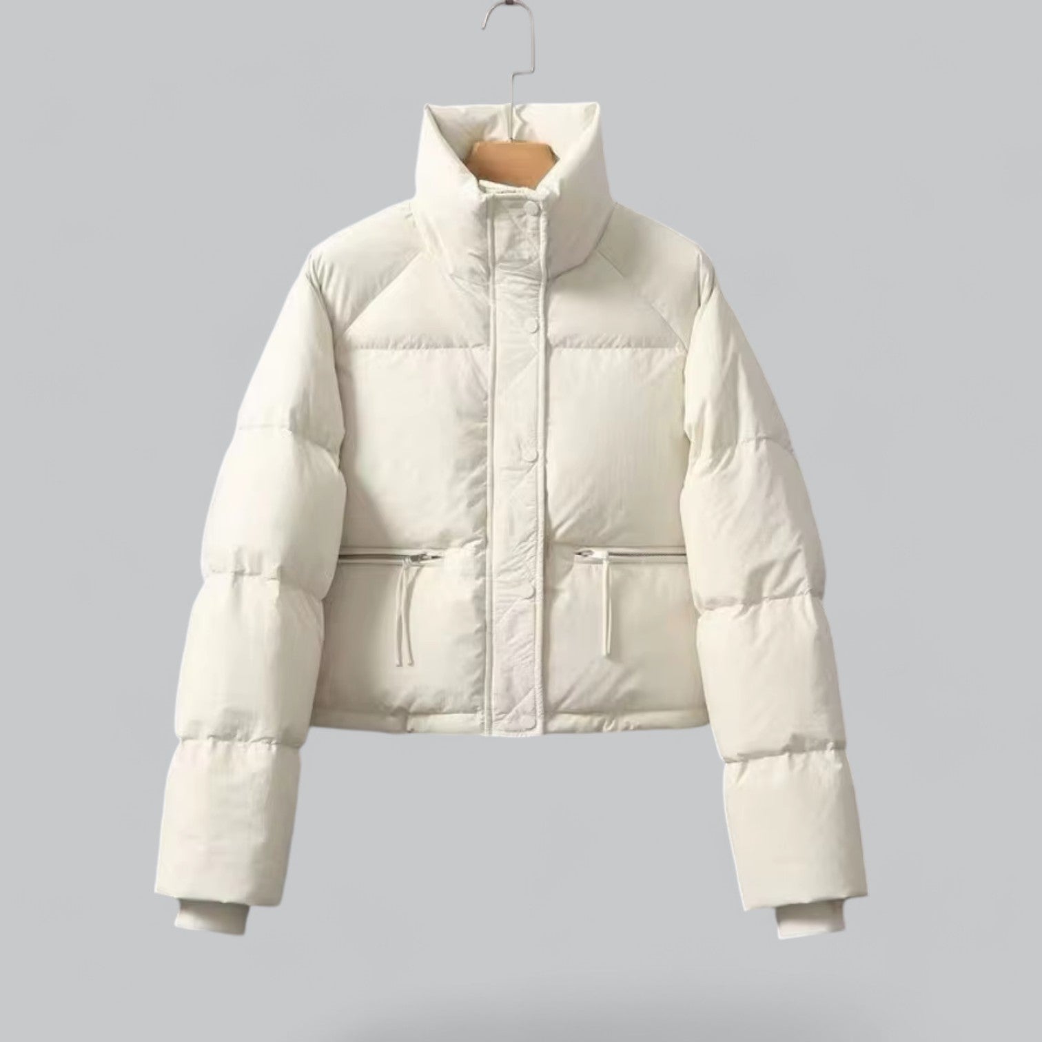 Valenti | Premium Puffer Jacket Cotton Padded Stand Collar Coat-VALENTI