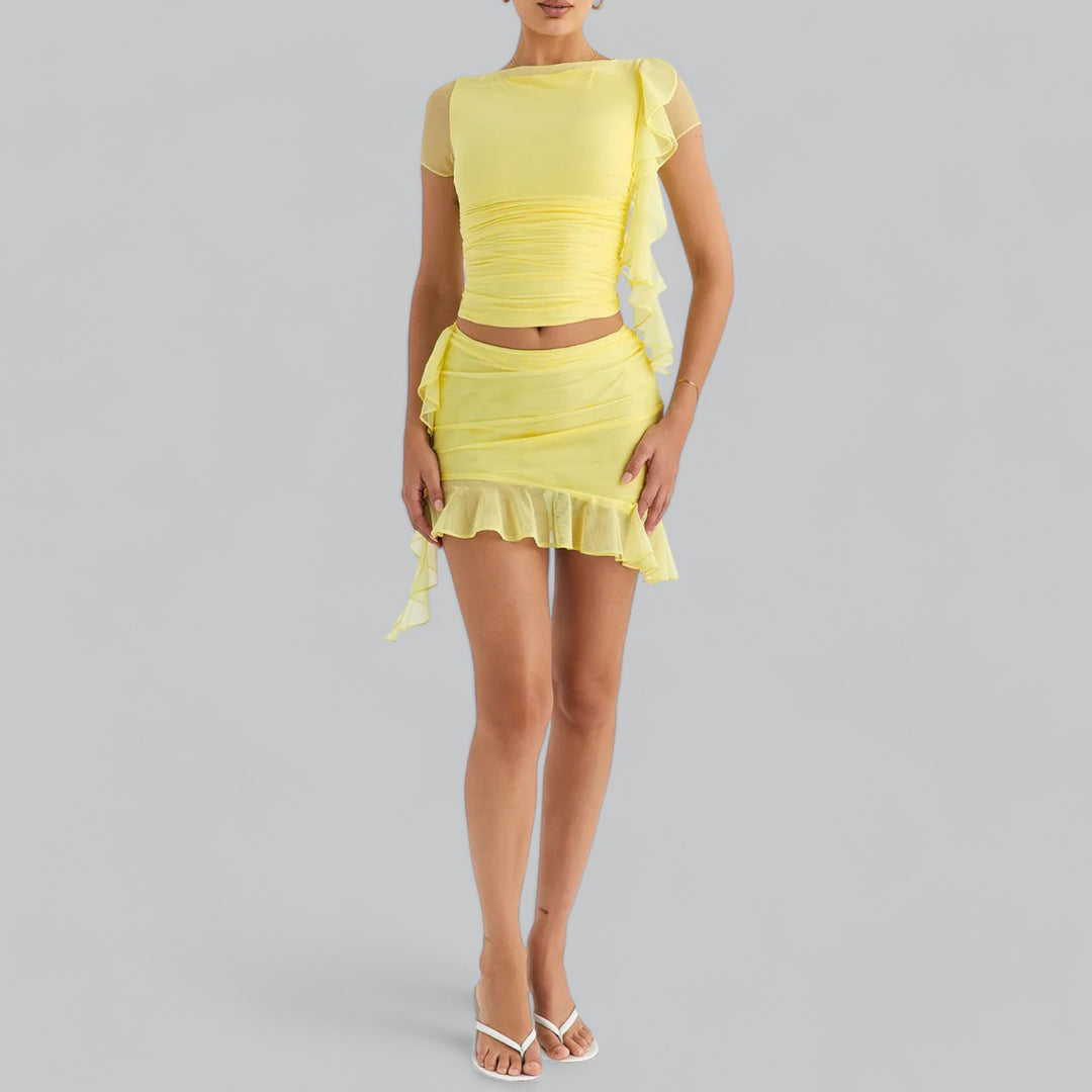 Valenti | Mini Dress Set Elegant Co-Ord