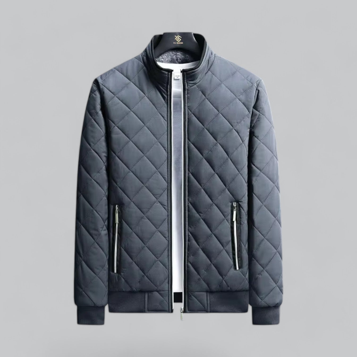 Valenti | Men's Bomber Jacket Diamond Lined-VALENTI